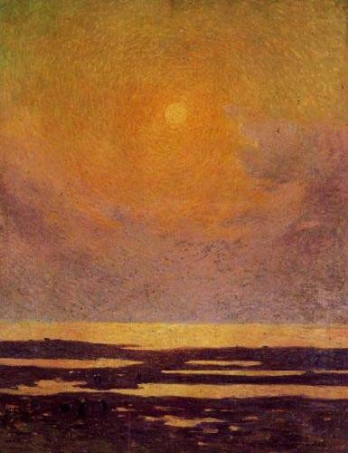 Sunset on the Coast, unknow artist